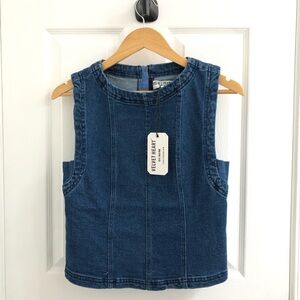 NWT Velvet Heart Denim Top